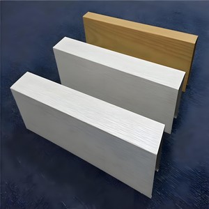 Chống cháy Treo Nhôm thả gạch trần trang trí trần nhôm dải cho trung tâm mua sắm - Product Image 6