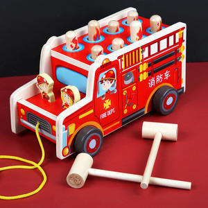 ของเล่นไม้เสริมพัฒนาการสำหรับเด็ก, ของเล่นไม้ของเล่นเพื่อการศึกษาของเล่นเพื่อการเรียนรู้เกมกระดานสนุก whac-A-ตัวตุ่นหัวไชเท้าจับหนอน - Product Image 3