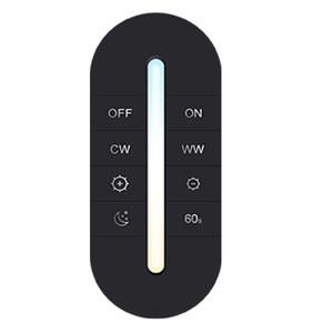 FEICAN <strong>RF</strong> <strong>Full</strong> Touch RGB <strong>LED</strong> Dimmer Strip 12V 24V Single <strong>Color</strong> <strong>Controller</strong> with 8A Output and Touch <strong>Remote</strong> RoHS Certified - Product Image 6