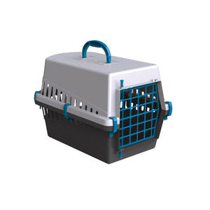 Sac de transport léger pour animaux de compagnie, fabriqué en Italie, en Oxford et en tissu avec motif animal, pour petits chiens et chats - Product Image 1