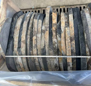 Pierre de pavé ronde en basalte noir-gris de Chine à faible coût, forme irrégulière pour le pavage de jardin - Product Image 6