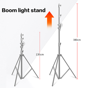 4M thép không gỉ bền bùng nổ cánh tay nhiếp ảnh Ánh sáng đứng/Chân máy ảnh studio phụ kiện thiết bị chụp ảnh - Product Image 3