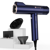 Secador de Pelo de Alta Velocidad OEM/ODM Personalizado de 2000w con Sensor Inteligente Ai de Alto Rendimiento, 200 Millones de Iones de Plasma, Boquilla Magnética de 360°