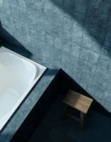 Carreaux muraux en céramique de bonne qualité, carreaux muraux pour cuisine, carreaux muraux pour salle de bain, 200x200 mm, couleur beige, impression jet d'encre, design bleu