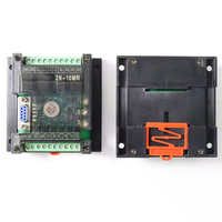 Carte de contrôle industrielle PLC FX2N-10MT FX2N-10MR avec Shell RS232 1DA + 2AD en option DC24V 9.6k