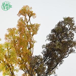 <span class=keywords><strong>Bouquet</strong></span> de mariage tropical <span class=keywords><strong>Hibiscus</strong></span> artificiel Rosa Sinensis 83cm Fleurs en soie artificielle Plantes vertes réalistes pour la décoration - Product Image 3