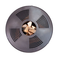 Barbecue moderne écologique de qualité supérieure, pliable, durable, à faibles émissions, fabriqué en acier Corten de qualité supérieure, portable