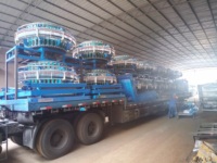Vente chaude : Machine à tisser circulaire à 4 navettes, machine à tisser des sacs en PP, machine à tisser informatisée avec moteur PLC, longue durée de vie