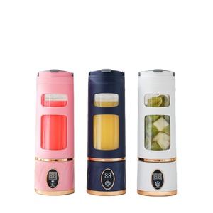 Mixeur Portable 350ml Rechargeable USB avec Moteur DC et Lame en Acier Inoxydable – Sans Fil pour Smoothies en Voyage - Product Image 1