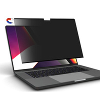 Manyetik ekran koruyucu koruyucu Macbook Air 13 için M1 M2 Pro 13 12 14 15 16 gizlilik koruma filtresi Anti-casus Anti-peep Film