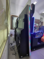 Machine de jeu vidéo de course de voiture d'arcade de vitesse sonore à jetons Machine de jeu vidéo de course de voiture d'arcade d'amusement d'intérieur avec l'accepteur de pièce