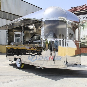 Hot--sell Cheap Price Street Mini Mobile <b>Hotdog</b> Ice Cream Electric Fast Food Cart Trailer With Wheels Small Food Truck for Sale - Product Image 2