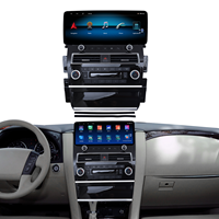 Vente flash : cadre d'autoradio 12,3 pouces pour Nissan Patrol Infiniti 2010-2022 LHD/RHD, kit d'installation stéréo, finition noire brillante