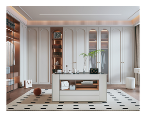 <span class=keywords><strong>Armario</strong></span> de Lujo para Vestidor, Madera Maciza, Forma de I, Modular, <span class=keywords><strong>con</strong></span> Puertas Corredizas y <span class=keywords><strong>Espejo</strong></span> - Product Image 6