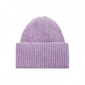 Gorros de Punto Personalizados con Logotipo Bordado, Unisex, para Invierno, de Color Sólido - Product Image 2