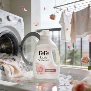 Ammorbidente per Tessuti FeFe Ecologico di Alta Qualità con Fragranza di Rosa Viola, Rimuove l'Elettricità Statica, Detergente Liquido - Product Image 3