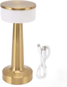 Fabrik Direkt verkauf Modern Touch Night Luxus Outdoor Restaurant Kristall Tragbare Batterie Wiederauf ladbare Akku-LED-Tisch lampe - Product Image 3