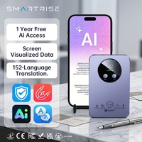 Enregistreur vocal IA 35H, carte magnétique mince, transcription en 152 langues, dictaphone, usine OEM