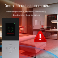 Detector Antiespía Vodasafe, Detector de Señales RF (0.5-6GHz), Escáner de Luz Roja IR y 695nm, Detector de Cámaras Ocultas/Dispositivos de Espionaje/Localizadores GPS con un Solo Clic