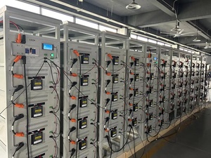 แบตเตอรี่ Lifepo4 แรงดันปานกลาง 500Ah 1000AH 96V 192V ขายส่ง 50KWH 100KWH 200KWH พร้อม BMS และหน้าจอ LCD - Product Image 1