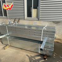 Plateforme suspendue industrielle en alliage d'aluminium ZLP800, capacité 800 kg, échafaudage électrique, gondole pour bâtiments de grande hauteur
