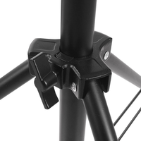 Lampe LED solaire stroboscopique à double usage, support de lampe à bras croisé, bras oblique, support de lumière supérieur photographique