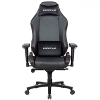 Chaise de Gaming Ergonomique à Dossier Haut en Cuir PU avec Massage 4D Rafraîchissant, Base Pivotante en Métal, Réglage de Hauteur à Gaz 4 Positions, Silla Gamer