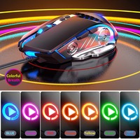 Mouse Gaming Mekanik Berkabel G3 PRO Optik LED Backlit 7 Tombol USB Bahan ABS untuk Windows XP/7/8