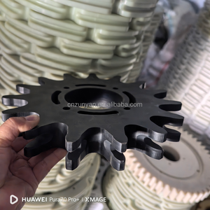 Rueda Guía de Nylon <span class=keywords><strong>MC</strong></span> de 15 Dientes Zunyan con Larga Vida Útil para Línea de Cadena Transportadora Aérea de Procesamiento de Aves de Corral - Product Image 5