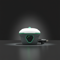 Estación Base Receptora GNSS RTK G12max Multifrecuencia de 1408 Canales con IP67 HX-DU8616D SE, Radio Externa de 30W Opcional, 16 Horas de Autonomía