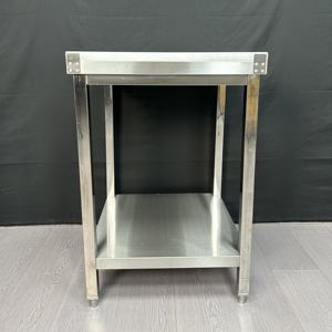 โต๊ะเหล็กสแตนเลส201สำหรับตัดเหล็กโต๊ะ SS ม้านั่งอุปกรณ์เบเกอรี่สำหรับโรงแรมและร้านอาหาร - Product Image 1