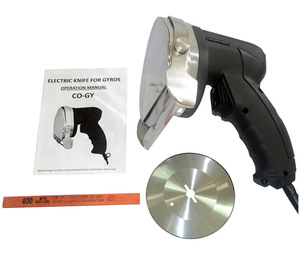 गर्म बिक्री वाणिज्यिक इलेक्ट्रिक शवर्मा डोनर कटर कार्लेस केब स्लाइसर - Product Image 5