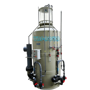 Écumoire de protéines pour matériel d'élevage de poissons, utilisation dans un système d'aquaculture à recirculation - Product Image 1