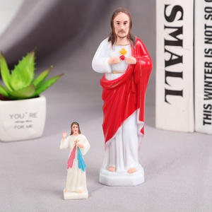 KOMI Décoration Creative Prêtre Figure Polyrésine Religieux Série Home Office Table ornements Décor <span class=keywords><strong>Jardin</strong></span> Résine Prêtre Statue - Product Image 2