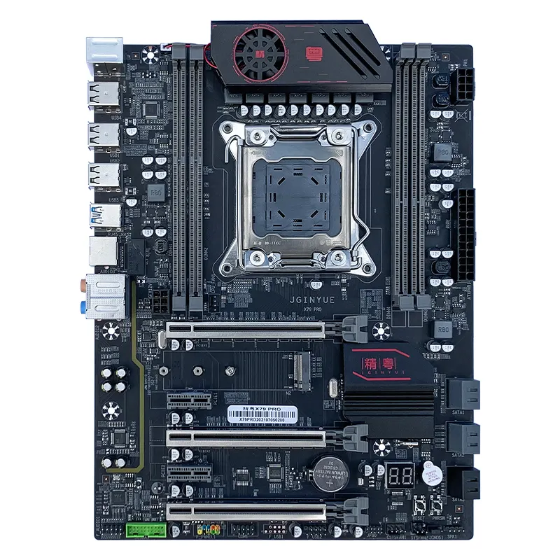 X79 pro placa-mãe lga2011 ddr3 4 canais, placa-mãe, dupla cpu para jogos atx