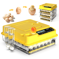 Incubateur à œufs de canard WONEGG TW-128, nouveau modèle, avec retournement automatique, machine d'éclosion à double alimentation
