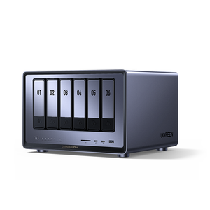 Nouveau NAS DXP6800 Plus 6 baies, processeur Gold 8505 5 cœurs, 8 Go de RAM DDR5, 1 * 2.5GbE, 2 * M.2 NVMe, 4K, stockage réseau sans disques - Product Image 2