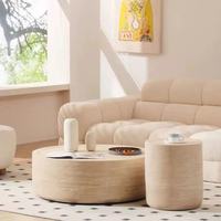 Moderner FRP Runder Couchtisch für Wohnzimmer Wohnmöbel - Umweltfreundliches Langlebiges Design