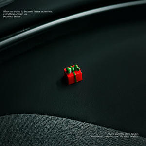 Adornos Navideños Miniatura de Resina para Decoración Interior de Automóviles, para Consola Central - Accesorios de Lujo para Automóviles - Product Image 5