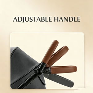 Système de poussette légère avec logo personnalisé, cadre en acier durable, pliable, facile à manier pour les voyages avec bébé - Product Image 4