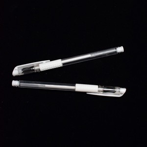 Stylo marqueur cutané PMU blanc rose, crayon gel dessiné à la main pour microblading, cartographie des sourcils et du visage, maquillage permanent - Product Image 2