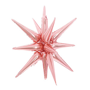 Ballons étoiles dorés géants 4D de 22 pouces, ballons en aluminium pour décorations de fête, toile de fond, ornement de Noël - Product Image 5