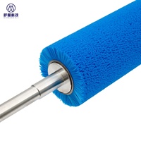 Brosse spirale en nylon Saman pour nettoyage industriel, directement de l'usine, avec garantie de 3 ans, personnalisable pour le dépoussiérage