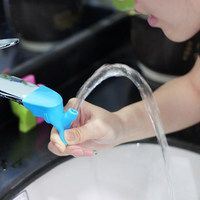 Produits ménagers |   Prolongateur de robinet en silicone pour enfants pour les becs de lavabo de salle de bain |   Portable pour les voyages