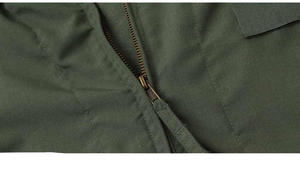 Tute da volo Nomex verdi Unisex all'ingrosso tute da pilota in uniforme - Product Image 6