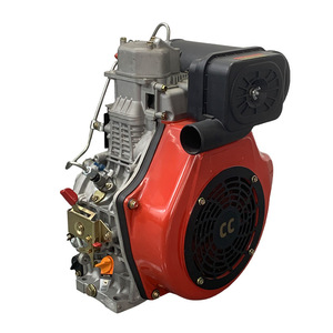 195F Diesel Engine Single Cylinder Air Cooled 10Hp Kick Start For Outdoor Construction Equipment - Product Image 1