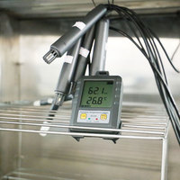 Registrador de Datos Digital Industrial de Temperatura y Humedad con Software para Almacenamiento en Frío y Producción