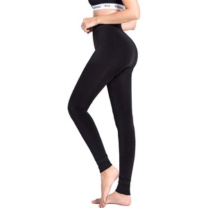 Legging thermique élastique pour femme, vêtement chaud d'hiver, de qualité supérieure, avec doublure en polaire, collant épais, pour le plaisir de la météo - Product Image 3