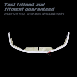ขอบด้านหน้าสไตล์400R (สำหรับ Nissan Skyline BCNR33 GTR กันชนหน้า400R) วัสดุกระจกแบบไม่ทาสี - Product Image 3