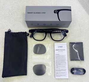 CY01 8MP <b>Camera</b> HIFI Sound Smart Glasses ENC Noise Reduction Smart Wearable Headset Antil-Blue Sunglasses AI Translator Glasses - Product Image 2